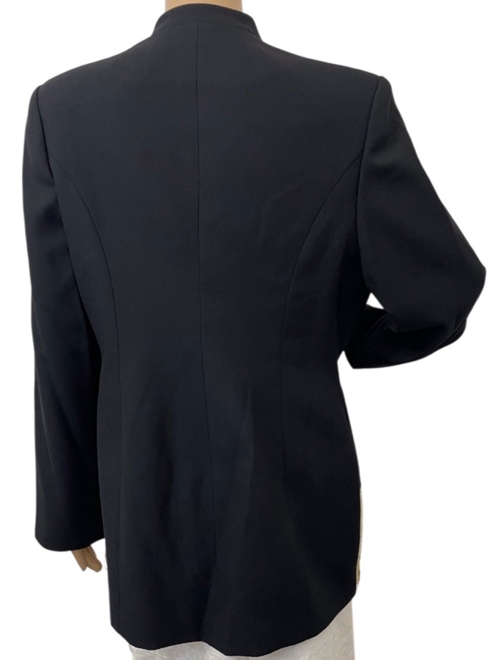 Natasia Collection New York Women's Black Emroidery Blazer, 10 - Picture 2 of 6